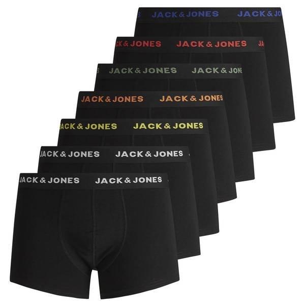 Image of Boxershort 7er Pack Stretch-jacbasic Trunks 7 Pack Herren Schwarz S
