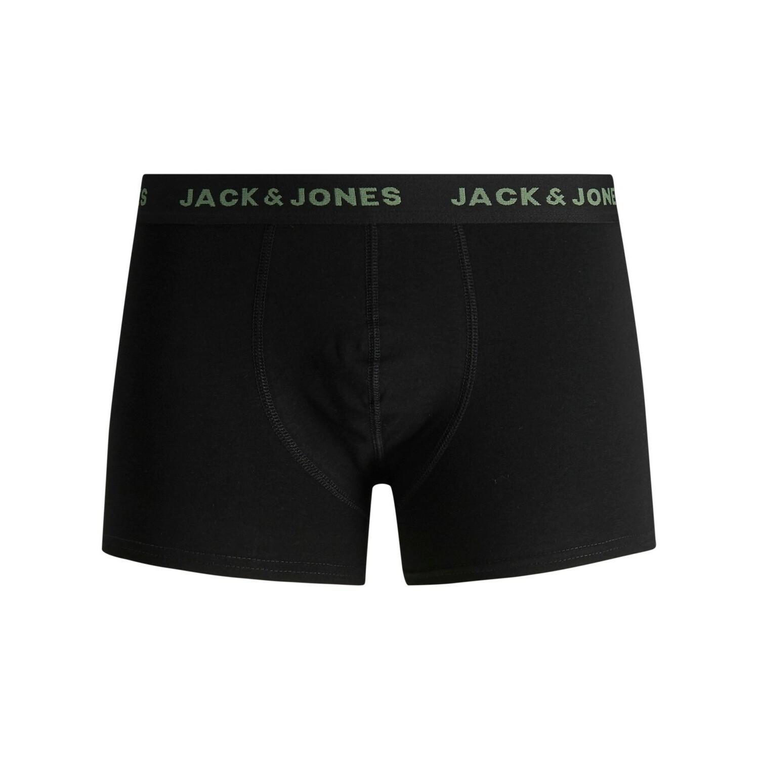 JACK & JONES  Boxer Uomini Confezione da 7 Stretch-JACBASIC TRUNKS 7 PACK 