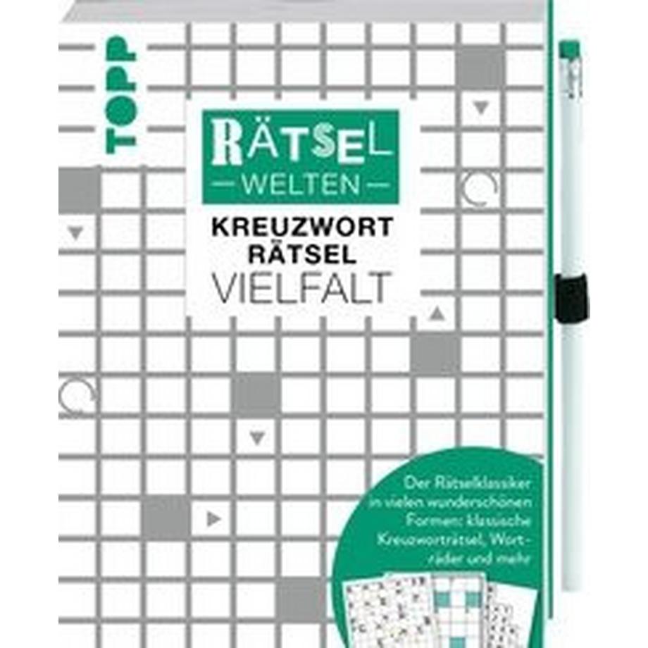 Frech  Rätselwelten - Kreuzworträtsel Vielfalt - Der Rätselklassiker in vielen wunderschönen Formen: klassische Kreuzworträtsel, Worträder und mehr 