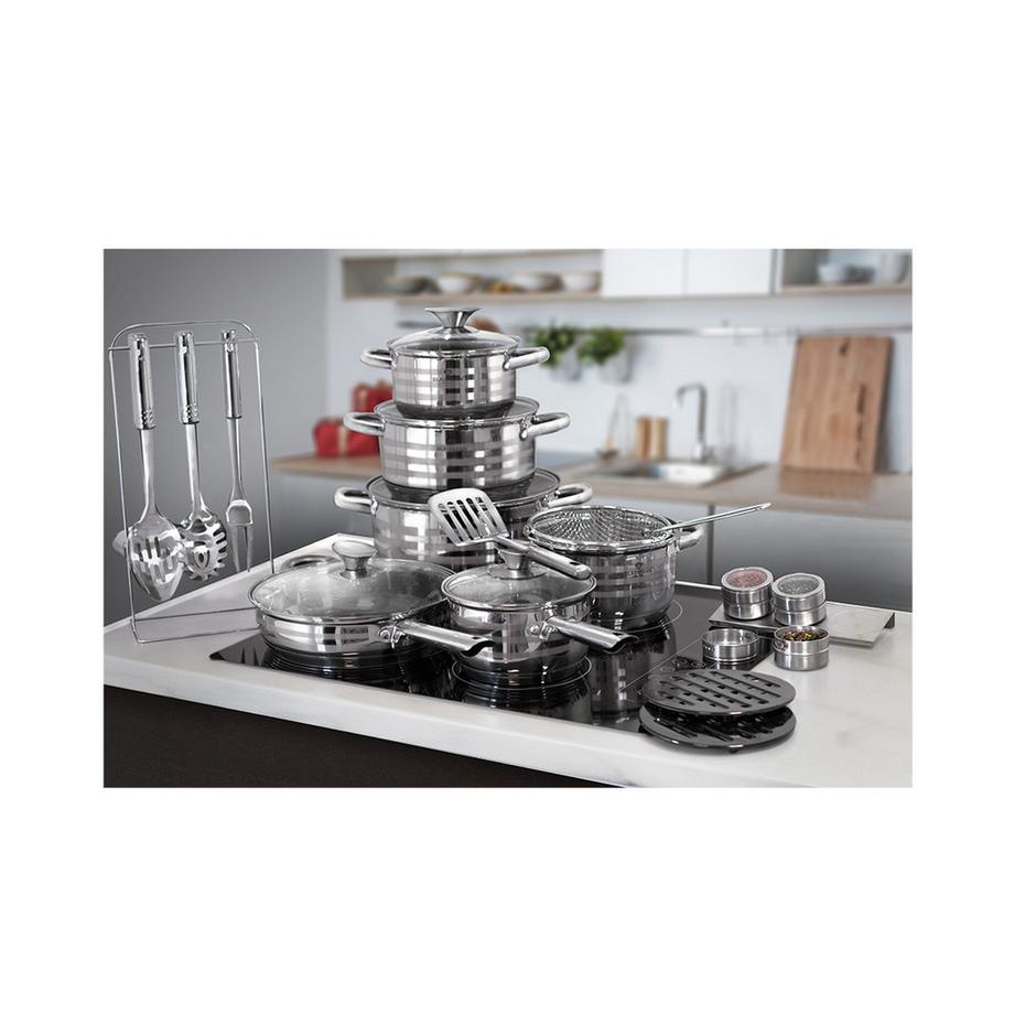 Blaumann 27-teiliges Kochgeschirr-Set Gourmet Line  