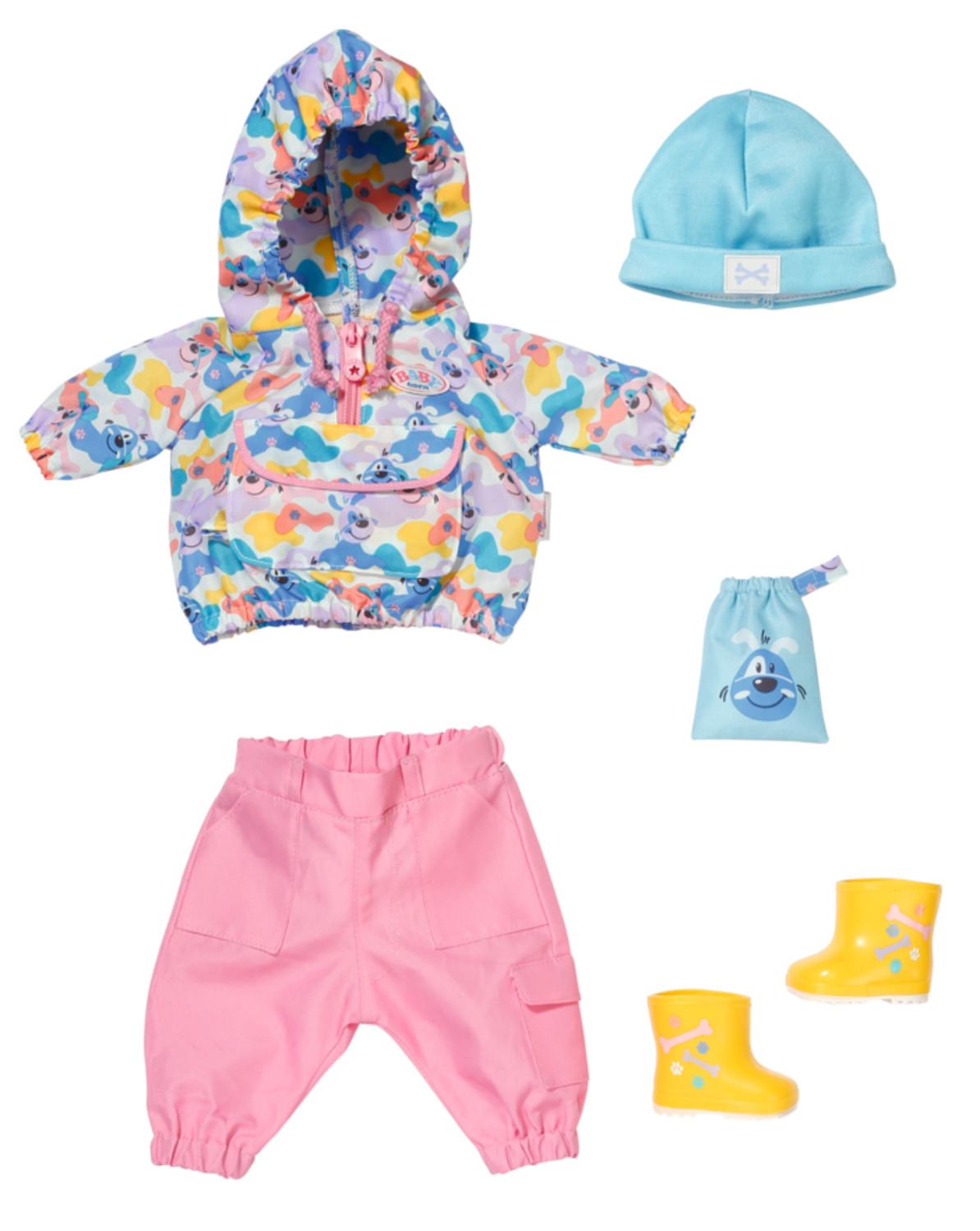 Zapf creation  BABY born Deluxe Walk the Dog Outfit Set di vestiti per bambola 