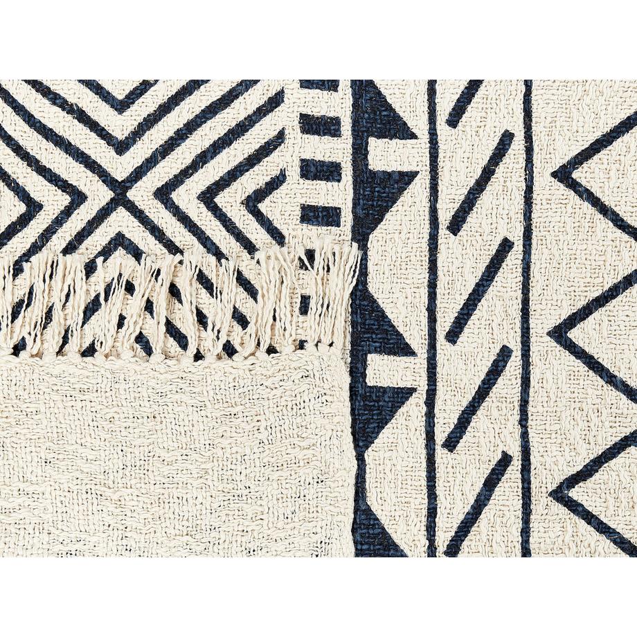 Beliani NAJUY Couverture Classique en Coton  