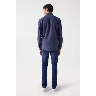 Salsa  Hemden Check Blue Shirt 