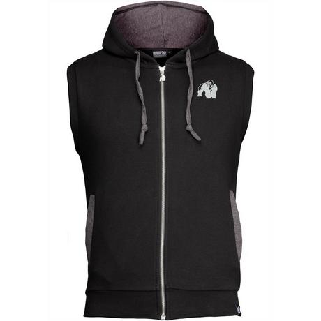 Gorilla Wear Pringfield Ärmelloser Full Zip Hoodie  