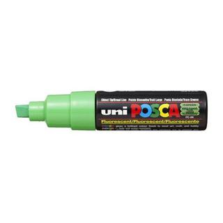uni-ball UNI-BALL Posca Marker 8mm PC8K F.GREEN fluo grün, Keilspitze  