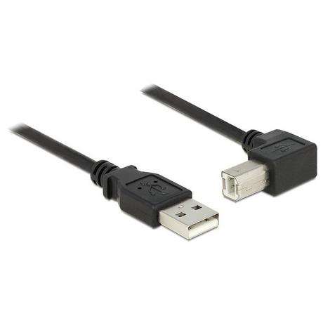 DeLock  3m, USB 2.0-A - USB 2.0-B USB Kabel USB A USB B Schwarz 