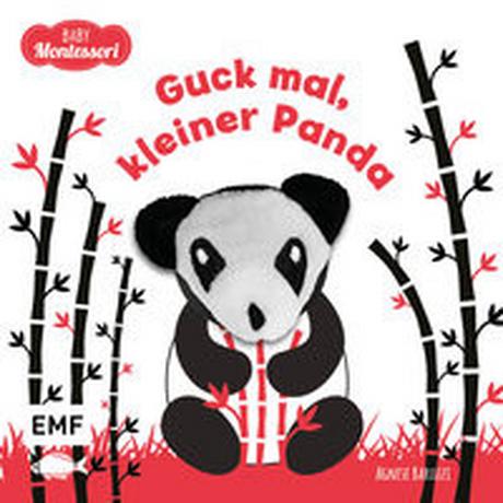 Kontrastbuch für Babys: Guck mal, kleiner Panda Baruzzi, Agnese (Illustrationen); Ickler, Ingrid (Übersetzung) Copertina rigida 