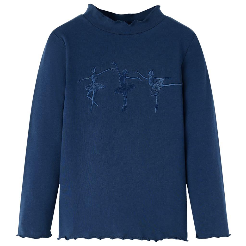 Image of Kinder T-shirt Baumwolle Mädchen Blau 92
