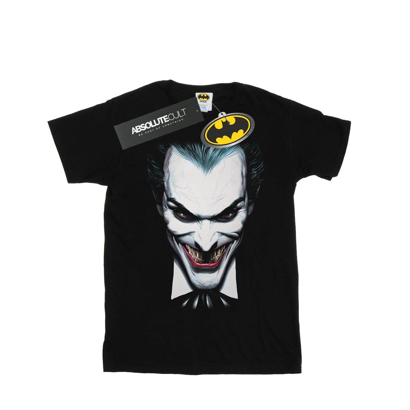 Image of The Joker By Alex Ross Tshirt Mädchen Schwarz 116