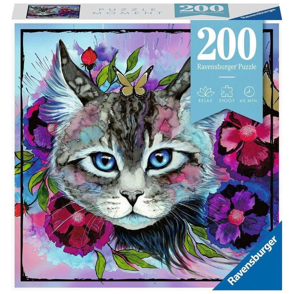Image of Puzzle Katzenaugen (200Teile)