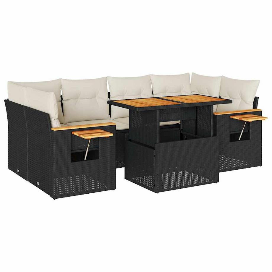 Garten sofagarnitur poly-rattan
