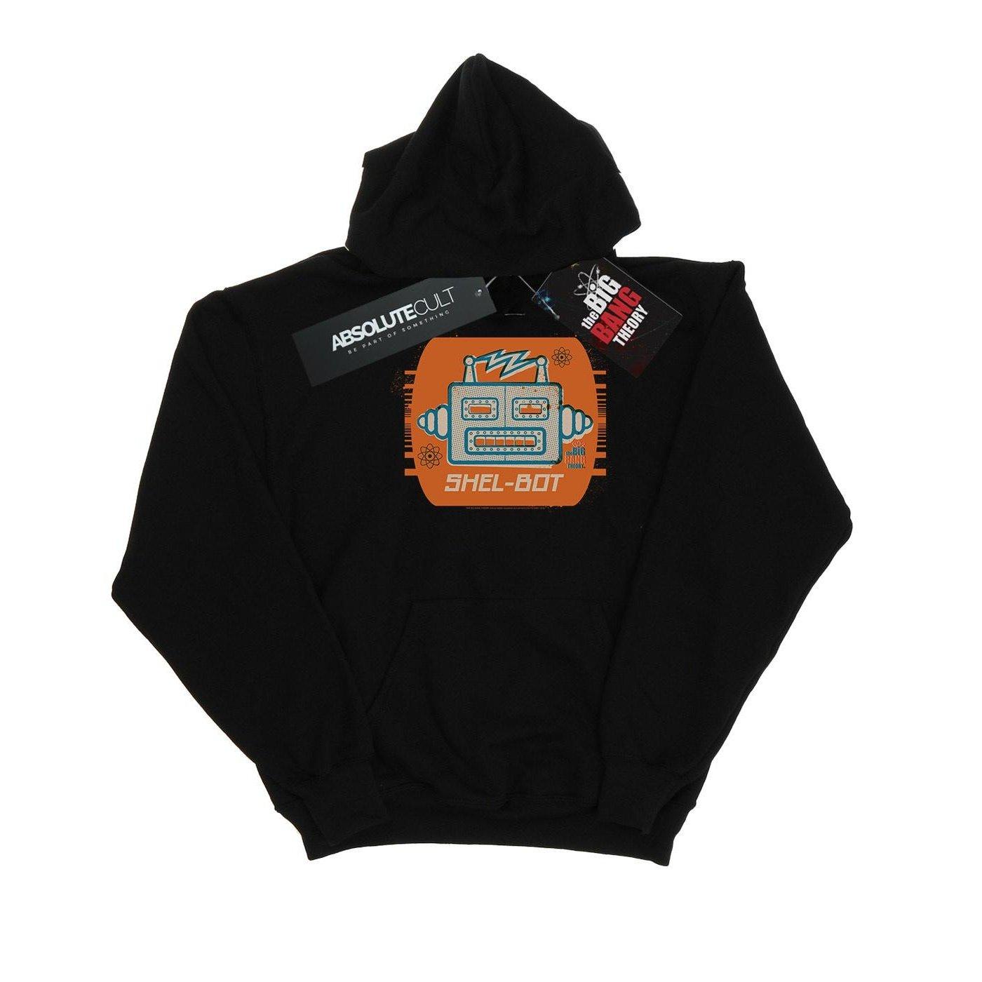 Image of Shelbot Icon Kapuzenpullover Herren Schwarz 5XL