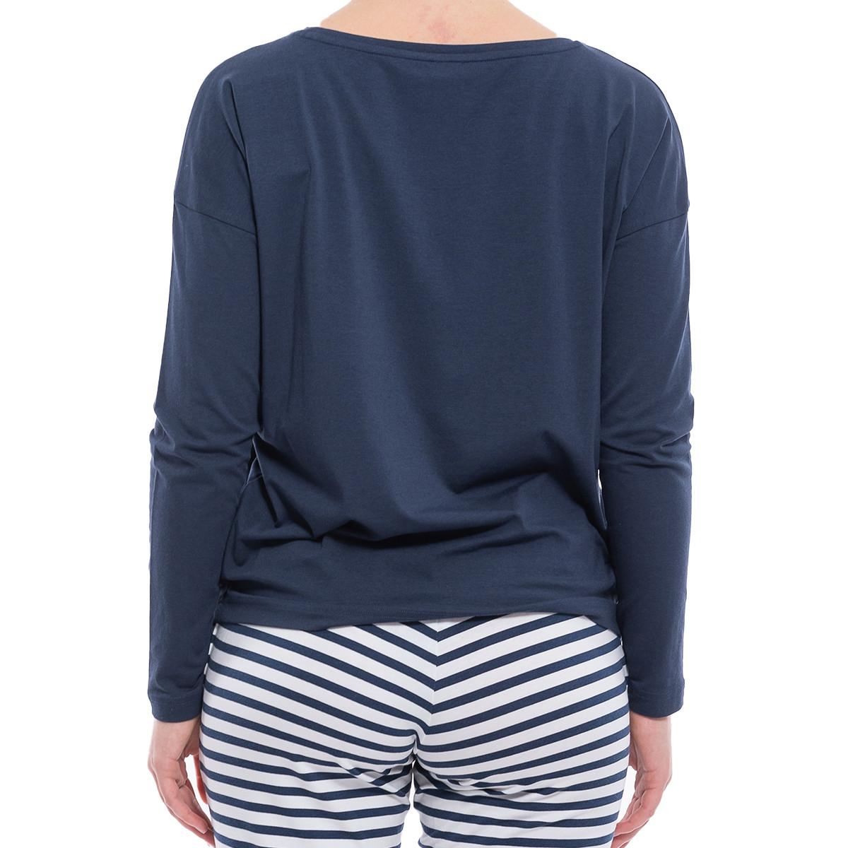 mey Tessie Top Pigiama Maniche Lunghe  