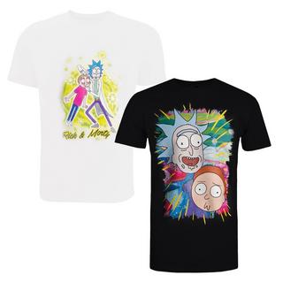 Rick And Morty  TShirt  (2erPack)kurzärmlig 