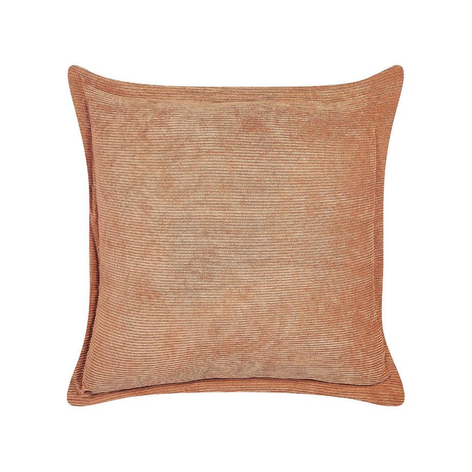 Beliani Dekokissen 2er Set aus Cord Retro ZINNIA  