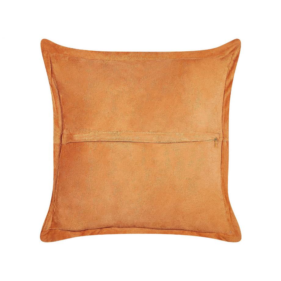 Beliani Dekokissen 2er Set aus Cord Retro ZINNIA  