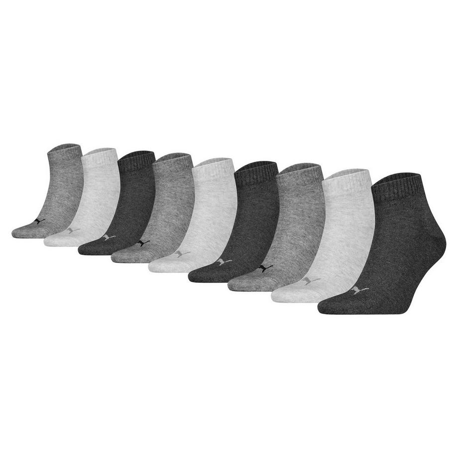 Socken  9er Pack Stretch-Quarter Plain ECOM 9P