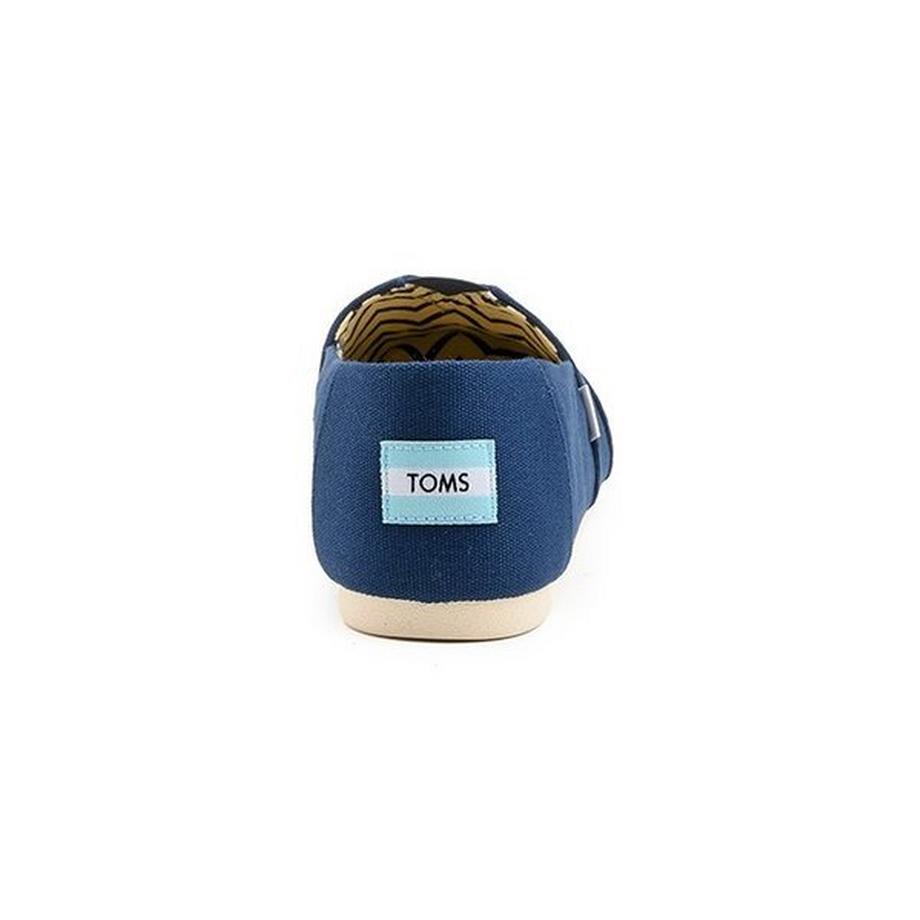 TOMS Classic Alpargata Scarpe in Tela di Cotone Riciclato  