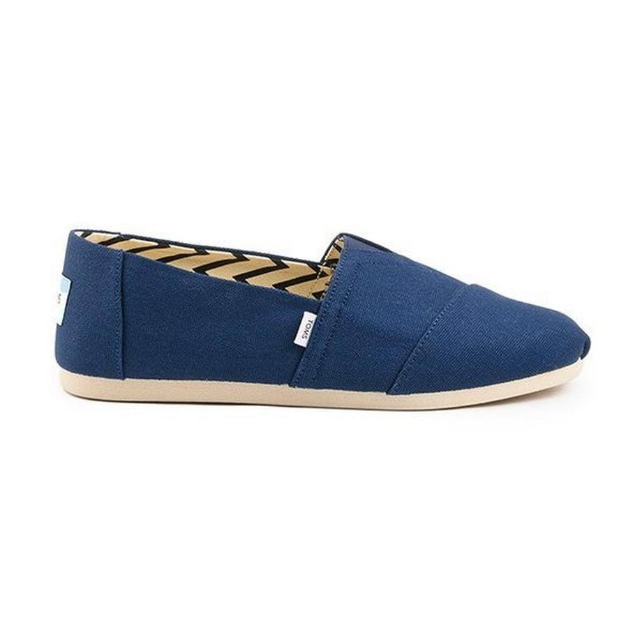 TOMS Classic Alpargata Scarpe in Tela di Cotone Riciclato  