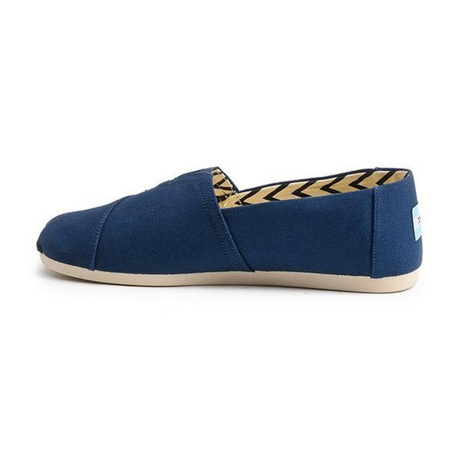 TOMS Classic Alpargata Scarpe in Tela di Cotone Riciclato  
