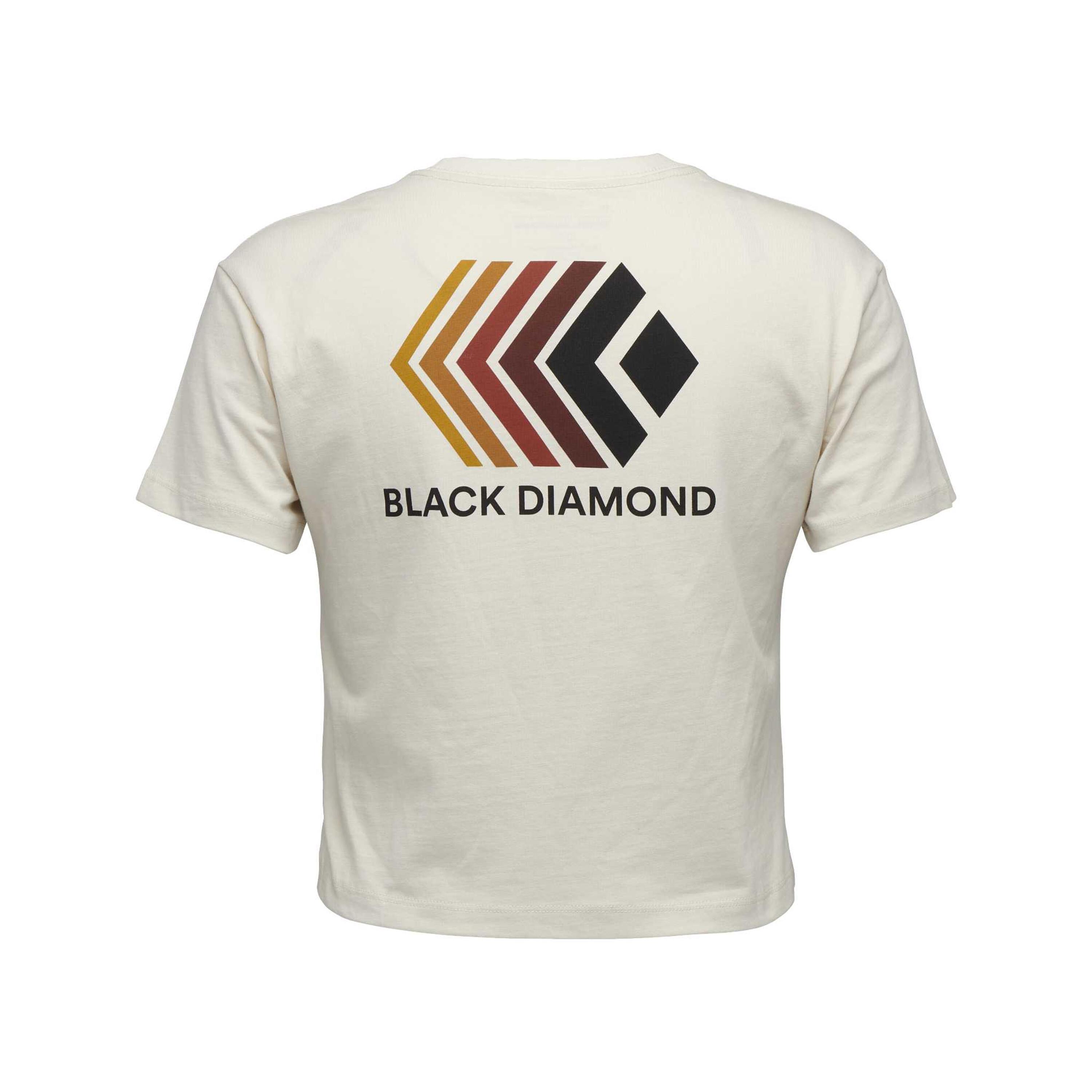 Black Diamond  t-shirt faded crop 