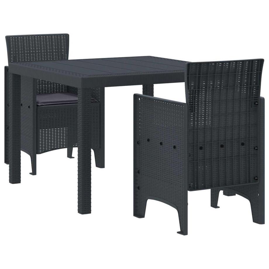 Set de repas de jardin polypropylène
