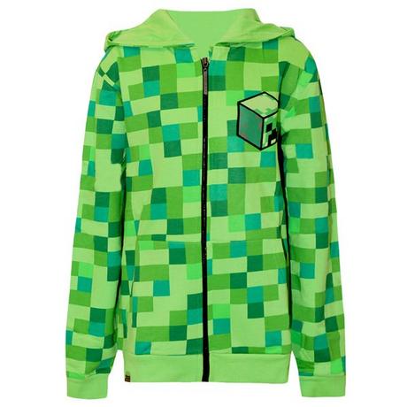 MINECRAFT  Creeper Charakter Kapuzenjacke 