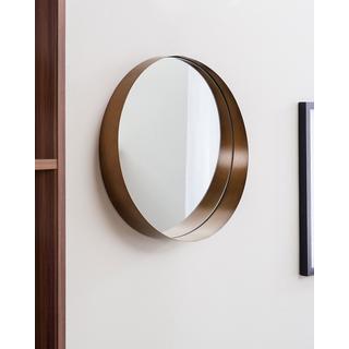 Beliani Miroir en Métal Moderne PINEY  