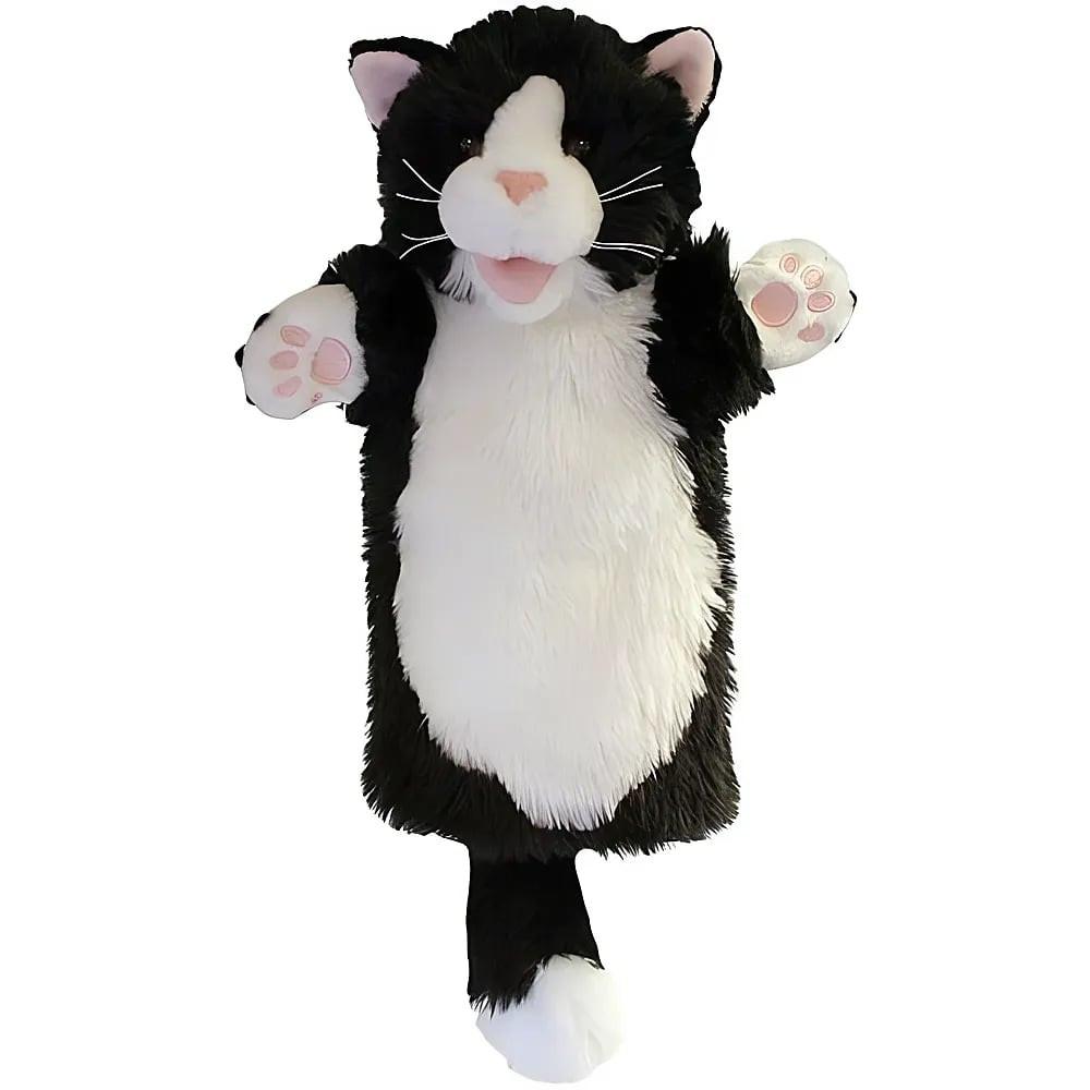 Image of Long-sleeved Handpuppe Katze Schwarz/weiss (38cm) Unisex ONE SIZE