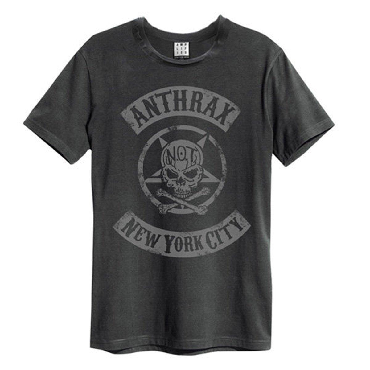 Image of New York City Tshirt Damen Charcoal Black XS