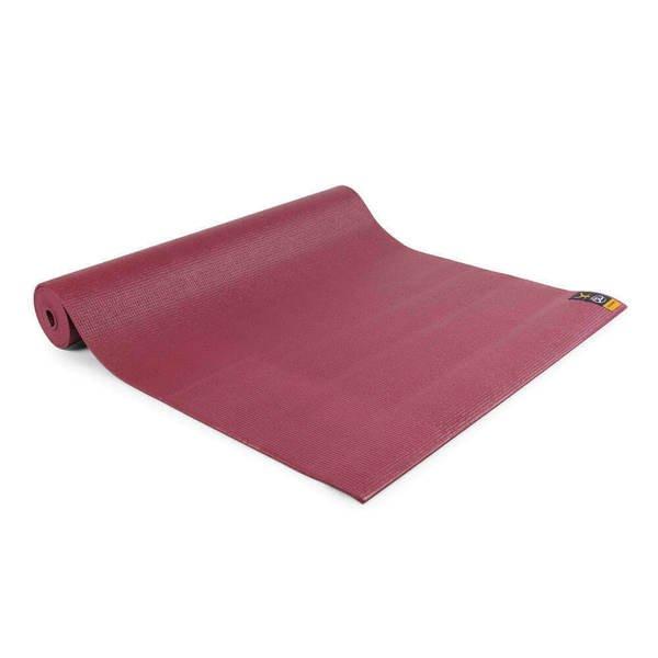 Image of Yogamatte Warrior Ii Unisex Weinrot ONE SIZE