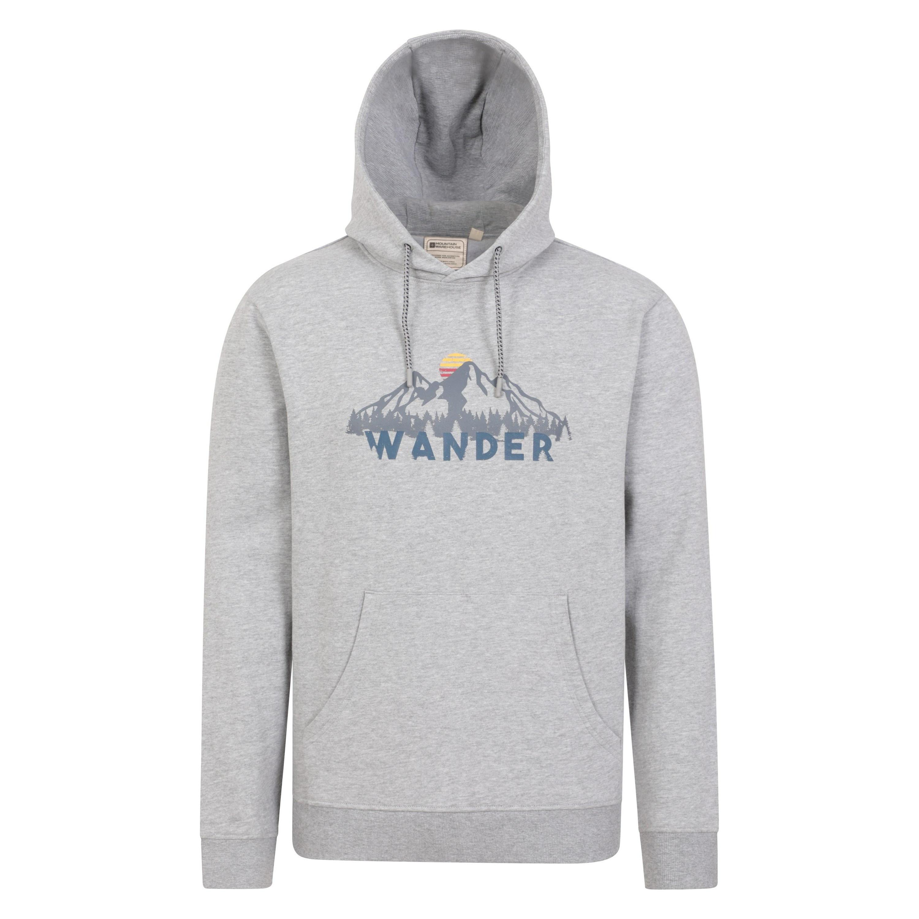 Image of Wander Kapuzenpullover Herren Grau XS