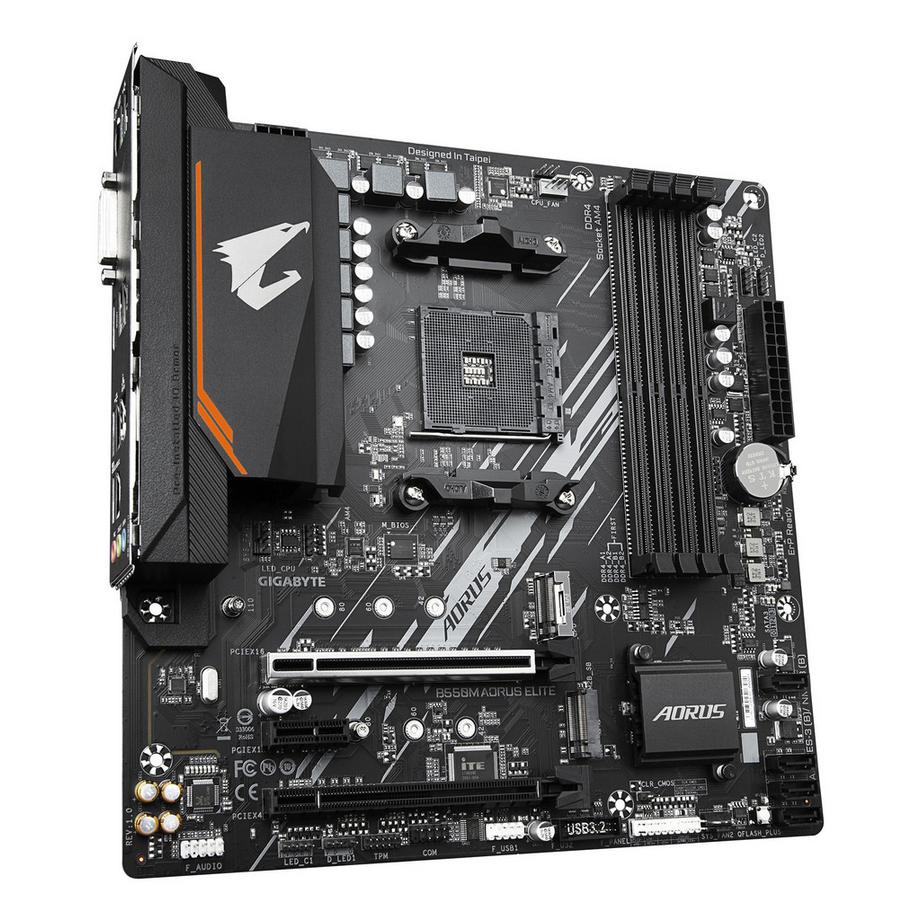 Gigabyte  B550M AORUS ELITE (AM4, AMD B550, mATX) 