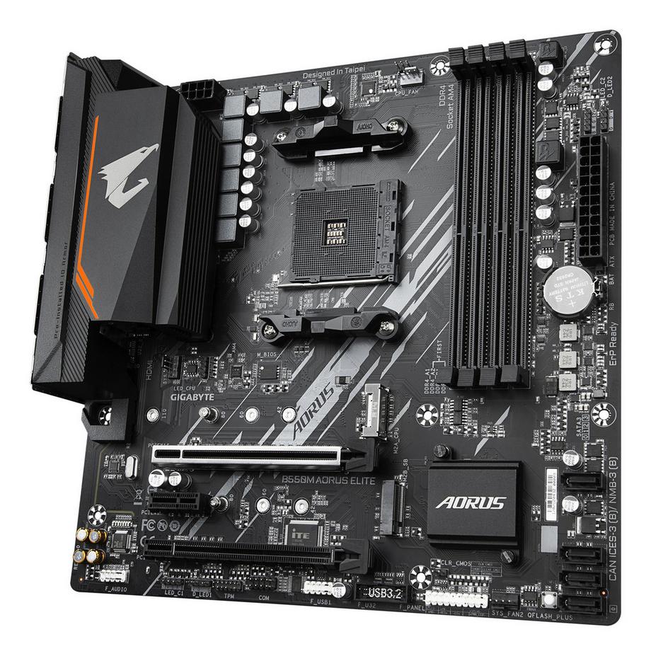 Gigabyte  B550M AORUS ELITE (AM4, AMD B550, mATX) 