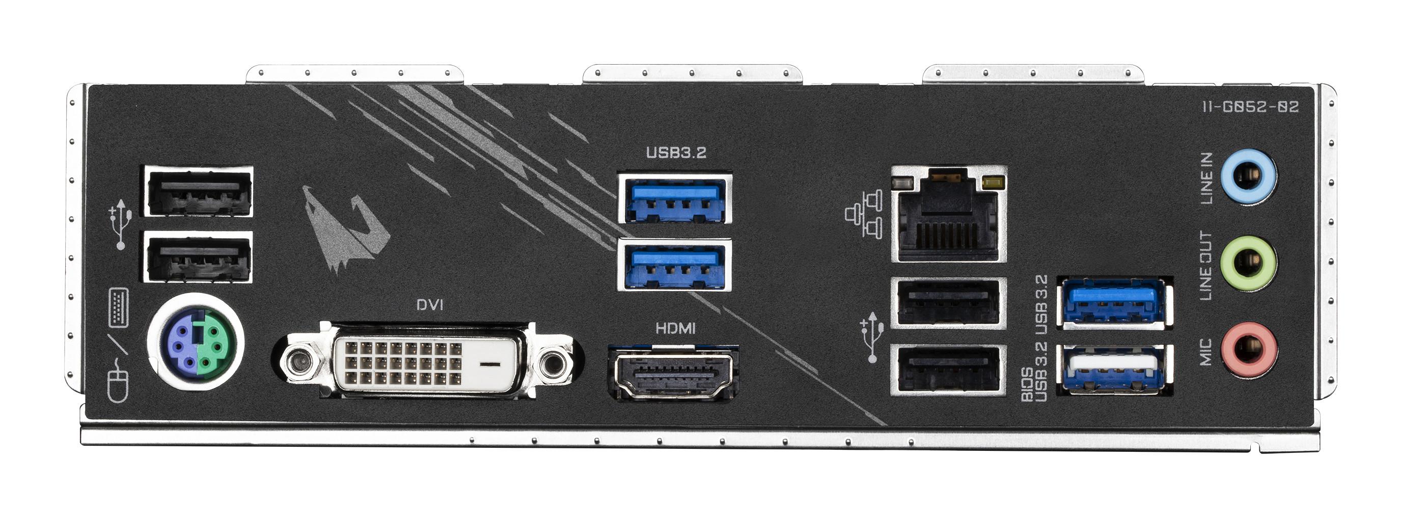 Gigabyte  B550M AORUS ELITE Scheda madre - CPU AMD Ryzen 5000, VRM a 5+3 fasi, fino a 4733 MHz DDR4, 1xPCIe 4.0 + 1xPCIe 3.0 M.2, LAN 1GbE, USB 3.2 Gen 1 