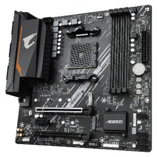 Gigabyte  B550M AORUS ELITE Scheda madre - CPU AMD Ryzen 5000, VRM a 5+3 fasi, fino a 4733 MHz DDR4, 1xPCIe 4.0 + 1xPCIe 3.0 M.2, LAN 1GbE, USB 3.2 Gen 1 