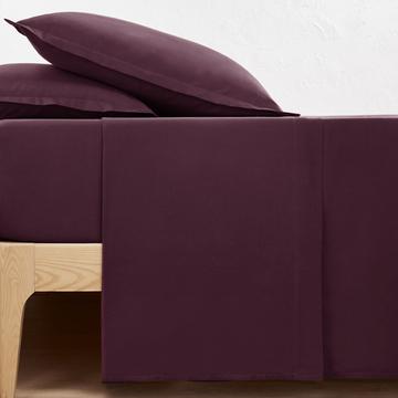 Drap plat uni percale de coton Scenario