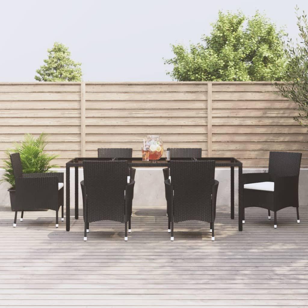 VidaXL Garten essgruppe poly-rattan  