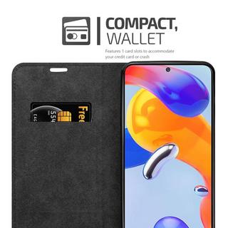 Cadorabo  Hülle für Xiaomi RedMi NOTE 11 PRO 4G  5G Magnetverschluss, Kartenfach 