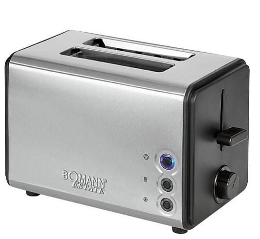 Bomann Edelstahl-Toaster TA 1371 CB Estate  