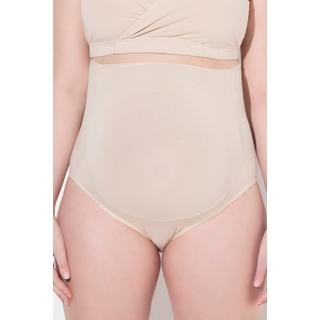 Ulla Popken  Culotte taille haute Bellieva en coton bio certifié GOTS, avec empiècement sur le ventre 