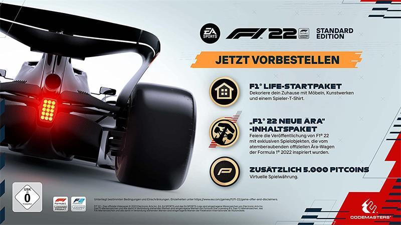 ELECTRONIC ARTS  EA Sports F1 22 