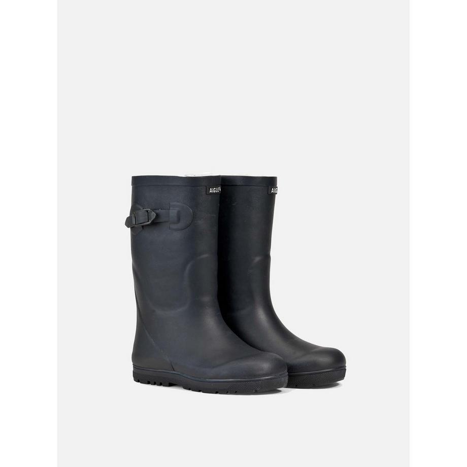 AIGLE  bottes de pluie enfant woody-pop fur 2 