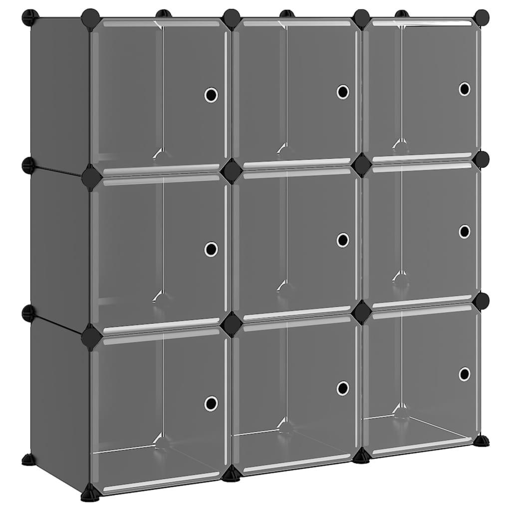 VidaXL Organisateur de cubes de rangement polypropylène  