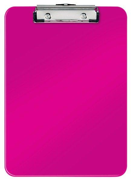 Leitz  LEITZ Klemmbrett WOW PS A4 39710023 pink 80 Blatt 