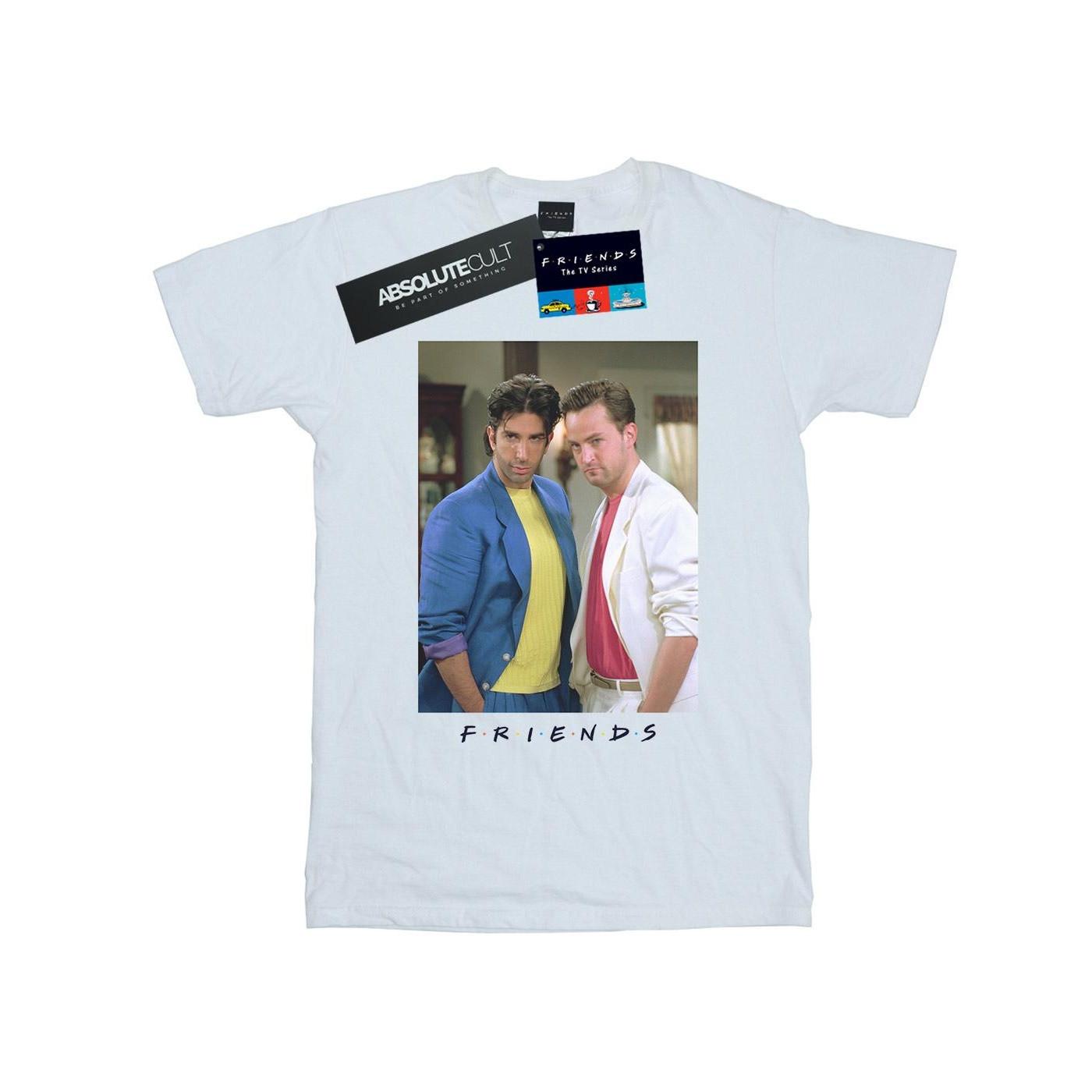 Image of Ross And Chandler College Tshirt Damen Weiss L