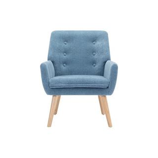 Vente-unique Sessel - Stoff - Blau - SERINO  