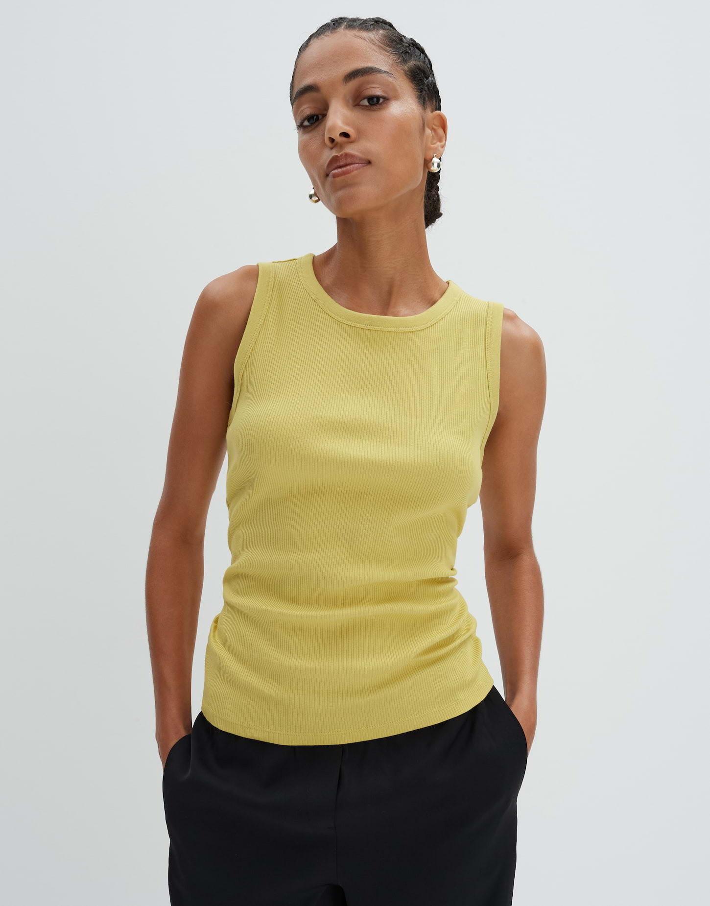 Image of Tank Top Kleanne Figurbetont Damen Khaki 40