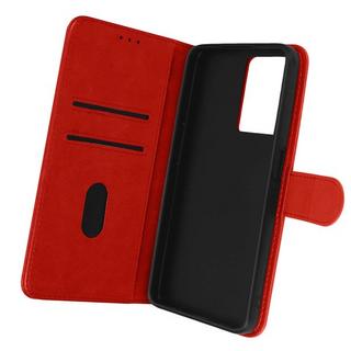 Avizar  Étui Oppo A57s et A57 Portefeuille Rouge 