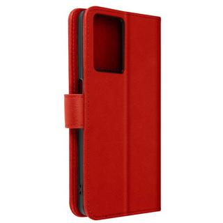 Avizar  Étui Oppo A57s et A57 Portefeuille Rouge 